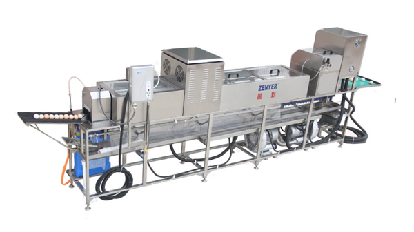 Machine à laver les œufs 200A (3000 œufs/heure)