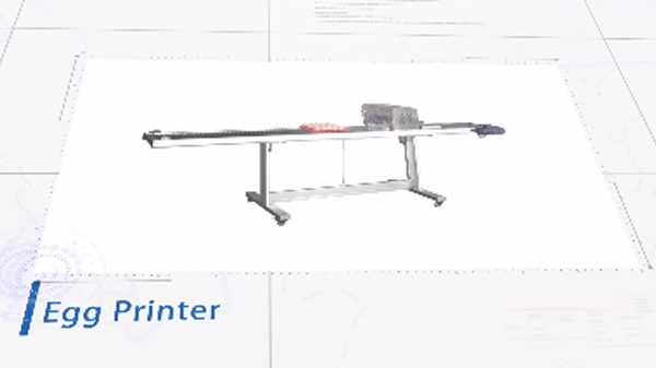 Machine de marquage d'œufs