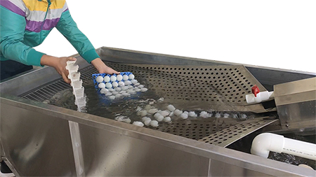 Chargement avec bain d’eau 