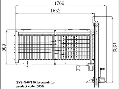 Table d'accumulateur 605G