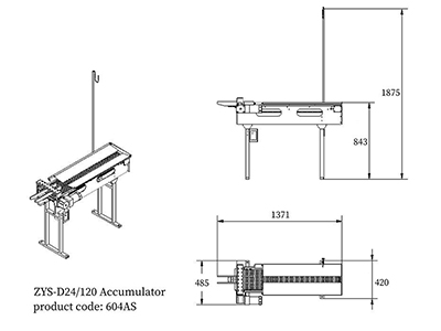 Table d’accumulation 604AS